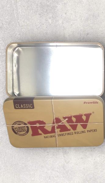 RAW Connoisseur Metalldose Braun